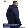 image:imageReebok Mens 3in1 Softshell Ski Jacket with Removable Puffer Liner  WeatherResistant Shell Blocks Wind Rain and Snow Zippered Pockets Versatile from Alpine Trails to City StreetsVector Navy