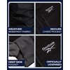 image:imageReebok Mens 3in1 Softshell Ski Jacket with Removable Puffer Liner  WeatherResistant Shell Blocks Wind Rain and Snow Zippered Pockets Versatile from Alpine Trails to City StreetsCharcoal Slate