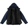 image:imageReebok Mens 3in1 Softshell Ski Jacket with Removable Puffer Liner  WeatherResistant Shell Blocks Wind Rain and Snow Zippered Pockets Versatile from Alpine Trails to City StreetsVector Navy