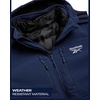 image:imageReebok Mens 3in1 Softshell Ski Jacket with Removable Puffer Liner  WeatherResistant Shell Blocks Wind Rain and Snow Zippered Pockets Versatile from Alpine Trails to City StreetsVector Navy