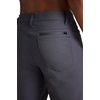 image:imageReebok Mens 5Pocket Voyager Oblong Pant Tapered Slim Fit Lightweight Poly DoubleKnit FabricEbony