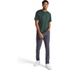 image:imageReebok Mens 5Pocket Voyager Oblong Pant Tapered Slim Fit Lightweight Poly DoubleKnit FabricEbony