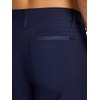 image:imageReebok Mens 5Pocket Voyager Oblong Pant Tapered Slim Fit Lightweight Poly DoubleKnit FabricVector Navy