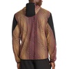 image:imageReebok Mens Athlete Hype Jacket Standard Fit Lightweight Recycled Poly FabricBlackElectric Amber
