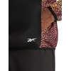 image:imageReebok Mens Athlete Hype Jacket Standard Fit Lightweight Recycled Poly FabricBlackElectric Amber