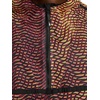image:imageReebok Mens Athlete Hype Jacket Standard Fit Lightweight Recycled Poly FabricBlackElectric Amber