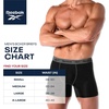 image:imageReebok Mens Boxer Briefs  3 Pack Big amp Tall Performance Mens Underwear  Extra Thigh Coverage Keeps Everything Streamlined Breathable AirflowDriven Ease for Work and Everyday WearBlackChinese RedDark Grey