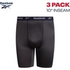 image:imageReebok Mens Boxer Briefs  3 Pack Big amp Tall Performance Mens Underwear  Extra Thigh Coverage Keeps Everything Streamlined Breathable AirflowDriven Ease for Work and Everyday WearMaritime BlueDark GreyMaritime Blue