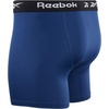 image:imageReebok Mens Boxer Briefs  3 Pack Moisture Wicking Athletic Performance Underwear Boxers for Men with Contour Pouch SLNavy