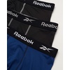 image:imageReebok Mens Boxer Briefs  3 Pack Moisture Wicking Athletic Performance Underwear Boxers for Men with Contour Pouch SLNavy