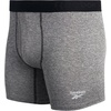 image:imageReebok Mens Boxer Briefs  4 Pack Underwear with Contour Pouch 6 Inseam  Athletic Stretch Performance MoistureWicking Fabric No Fly Pouch TagFree WaistbandCharcoal