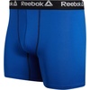 image:imageReebok Mens Boxer Briefs  4 Pack Underwear with Contour Pouch 6 Inseam  Athletic Stretch Performance MoistureWicking Fabric No Fly Pouch TagFree WaistbandBlue