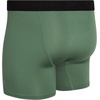 image:imageReebok Mens Boxer Briefs  4 Pack Underwear with Contour Pouch 6 Inseam  Athletic Stretch Performance MoistureWicking Fabric No Fly Pouch TagFree WaistbandBlackGreenGrey HeatherNavy