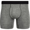 image:imageReebok Mens Boxer Briefs  4 Pack Underwear with Contour Pouch 6 Inseam  Athletic Stretch Performance MoistureWicking Fabric No Fly Pouch TagFree WaistbandBlackGreenGrey HeatherNavy