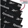 image:imageReebok Mens Boxer Briefs  4 Pack Underwear with Contour Pouch 6 Inseam  Athletic Stretch Performance MoistureWicking Fabric No Fly Pouch TagFree WaistbandAll Black