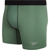 image:imageReebok Mens Boxer Briefs  4 Pack Underwear with Contour Pouch 6 Inseam  Athletic Stretch Performance MoistureWicking Fabric No Fly Pouch TagFree WaistbandBlackGreenGrey HeatherNavy