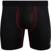 image:imageReebok Mens Boxer Briefs  8 Pack Performance Stretch Mens Underwear Boxers with Functional Fly 6 Inseam Boxers for MenAll Black