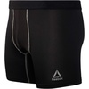 image:imageReebok Mens Boxer Briefs  8 Pack Performance Stretch Mens Underwear Boxers with Functional Fly 6 Inseam Boxers for MenAll Black