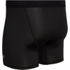 image:imageReebok Mens Boxer Briefs  8 Pack Performance Stretch Mens Underwear Boxers with Functional Fly 6 Inseam Boxers for MenAll Black With Contrast