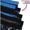 image:imageReebok Mens Boxer Briefs  8 Pack Performance Stretch Mens Underwear Boxers with Functional Fly 6 Inseam Boxers for MenBlackBlueCharcoalPrint
