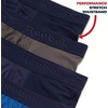 image:imageReebok Mens Boxer Briefs  8 Pack Performance Stretch Mens Underwear Boxers with Functional Fly 6 Inseam Boxers for MenBlueNavy