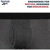 image:imageReebok Mens Boxer Briefs  8 Pack Performance Stretch Mens Underwear Boxers with Functional Fly 6 Inseam Boxers for MenGrayBlackRedBlack