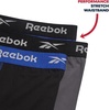 image:imageReebok Mens Boxer Briefs 3 Pack Big amp Tall MoistureWicking Mens Underwear  Precise 2XL4XL Inseam Sizing QuickDry Flexible Fabric Stays Comfortable Through Training and TravelCobalt BlueBlackDark Grey
