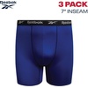 image:imageReebok Mens Boxer Briefs 3 Pack Big amp Tall MoistureWicking Mens Underwear  Precise 2XL4XL Inseam Sizing QuickDry Flexible Fabric Stays Comfortable Through Training and TravelCobalt BlueBlackDark Grey