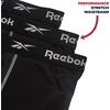 image:imageReebok Mens Boxer Briefs 3 Pack Big amp Tall MoistureWicking Mens Underwear  Precise 2XL4XL Inseam Sizing QuickDry Flexible Fabric Stays Comfortable Through Training and TravelSolid Black