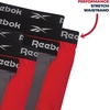 image:imageReebok Mens Boxer Briefs 6 Pack Big amp Tall MoistureWicking Mens Underwear  Precise 2XL4XL Inseam Sizing QuickDry Flexible Fabric Stays Comfortable Through Training and TravelBlack Chinese RedDark Grey
