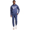 image:imageReebok Mens CottonPoly Fleece Jogger SweatpantWashed Indigo  Vital