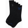 image:imageReebok Mens Crew Socks  Moisture Wicking Athletic Cushioned Socks 5 Pack  Stretch Performance Reinforced Heel amp Toe Arch Support Mid Calf StayUp Cuff Shoe Size 6125All Black