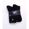 image:imageReebok Mens Crew Socks  Moisture Wicking Athletic Cushioned Socks 5 Pack  Stretch Performance Reinforced Heel amp Toe Arch Support Mid Calf StayUp Cuff Shoe Size 6125Classic Black