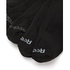 image:imageReebok Mens Crew Socks  Moisture Wicking Athletic Cushioned Socks 5 Pack  Stretch Performance Reinforced Heel amp Toe Arch Support Mid Calf StayUp Cuff Shoe Size 6125Black
