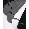 image:imageReebok Mens Crew Socks  Moisture Wicking Athletic Cushioned Socks 5 Pack  Stretch Performance Reinforced Heel amp Toe Arch Support Mid Calf StayUp Cuff Shoe Size 6125Black Grey Assorted