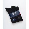 image:imageReebok Mens Crew Socks  Moisture Wicking Athletic Cushioned Socks 5 Pack  Stretch Performance Reinforced Heel amp Toe Arch Support Mid Calf StayUp Cuff Shoe Size 6125All Black