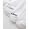 image:imageReebok Mens Crew Socks  Moisture Wicking Athletic Cushioned Socks 5 Pack  Stretch Performance Reinforced Heel amp Toe Arch Support Mid Calf StayUp Cuff Shoe Size 6125All White