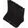 image:imageReebok Mens Crew Socks  Moisture Wicking Cushioned Athletic Socks 10 Pack  Stretch Performance Reinforced Heel amp Toe Arch Support Mid Calf StayUp Cuff Shoe Size 6125Charcoal Black