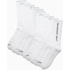image:imageReebok Mens Crew Socks  Moisture Wicking Cushioned Athletic Socks 10 Pack  Stretch Performance Reinforced Heel amp Toe Arch Support Mid Calf StayUp Cuff Shoe Size 6125All White