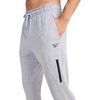 image:imageReebok Mens Dunk Jogger Standard Fit 30 Inseam Lightweight Stretch PolyBlend FabricGrey Heather