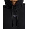 image:imageReebok Mens Finisher Hoodie Standard Fit Midweight CottonPoly Fleece FabricBlack  Finisher