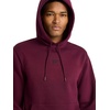 image:imageReebok Mens Finisher Hoodie Standard Fit Midweight CottonPoly Fleece FabricBlack Cherry  Finisher