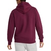 image:imageReebok Mens Finisher Hoodie Standard Fit Midweight CottonPoly Fleece FabricBlack Cherry  Finisher