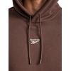 image:imageReebok Mens Finisher Hoodie Standard Fit Midweight CottonPoly Fleece FabricBracken  Finisher