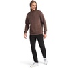 image:imageReebok Mens Finisher Hoodie Standard Fit Midweight CottonPoly Fleece FabricBracken  Fleece
