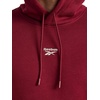 image:imageReebok Mens Finisher Hoodie Standard Fit Midweight CottonPoly Fleece FabricCabernet  Finisher
