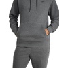 image:imageReebok Mens Finisher Hoodie Standard Fit Midweight CottonPoly Fleece FabricCharcoal Heather  Fleece