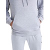 image:imageReebok Mens Finisher Hoodie Standard Fit Midweight CottonPoly Fleece FabricGrey Heather  Fleece