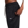 image:imageReebok Mens Fleece Tech Sweatpant Zippered Pockets Athletic JoggersBlack