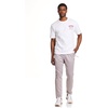 image:imageReebok Mens Fleece Tech Sweatpant Zippered Pockets Athletic JoggersOpal Grey